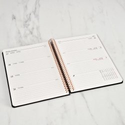 Kozo Kalender 2026 A5 uge pr. opslag Sort