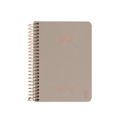 Kozo Kalender 2026 A6 uge pr. opslag Sand