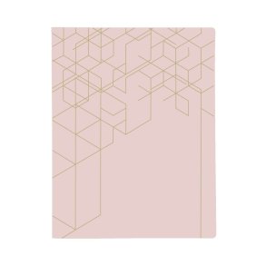 Ringbind Kozo 2-ring A4 Dusty Pink