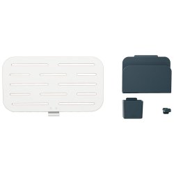 Pegboard organiseringstavle t/skrivebord 42x25cm