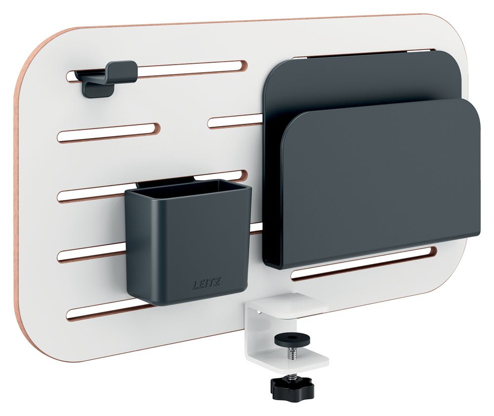 Pegboard organiseringstavle t/skrivebord 42x25cm