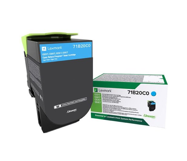 CS317/CX317 toner cyan (Return) 2.3k