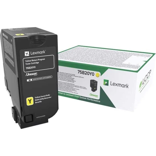 CS727/CX727/CS728 toner yellow (Return) 13k