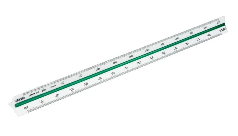 Linex,314 trekantet mlestok