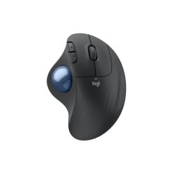 ERGO M575S Wireless Trackball, Graphite (Blue Ball)
