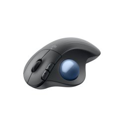ERGO M575S Wireless Trackball, Graphite (Blue Ball)