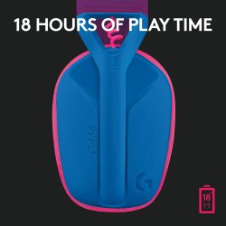 G435 LIGHTSPEED Wireless Gaming Headset, Blue