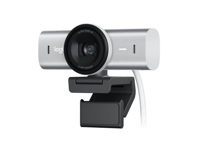 MX Brio Webcam, Pale Grey