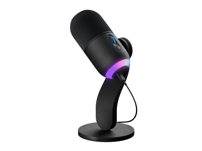 Yeti GX Dynamic RGB Gaming Mic med LIGHTSYNC Black