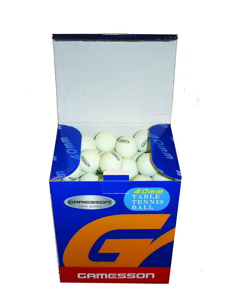 Bordtennis Bolde 6 stk. hvid