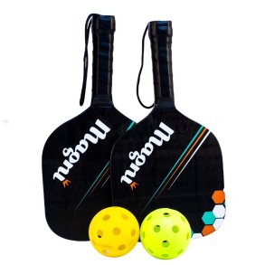 Pickleball st m. bat og bolde