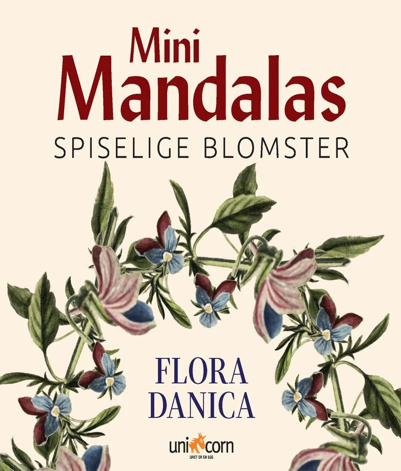 Mandala Spiselige blomster Flora Danica Mini