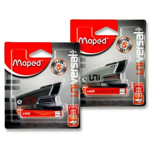 Maped hftemaskine med klammer 24/6