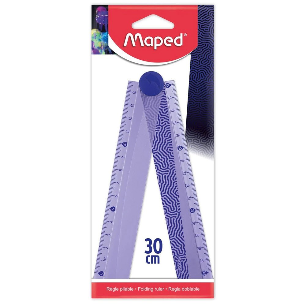 Maped Deepsea Lineal Foldbar 30 cm Bl