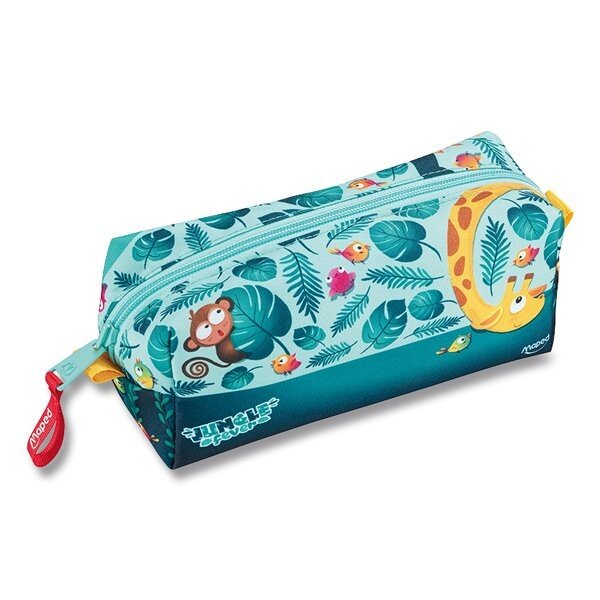 Maped Jungle Penalhus m. indhold Bl