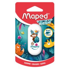 Maped Jungle Viskelder m. motiv PVC free