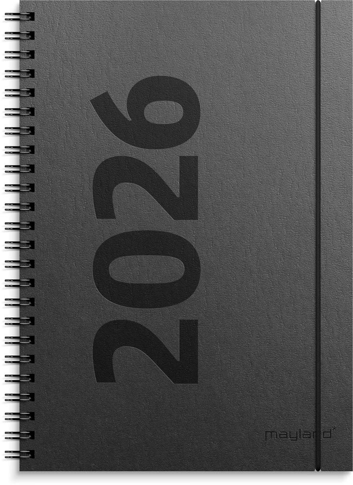A5 ugekalender hjformat matsort genbrugskarton 2026