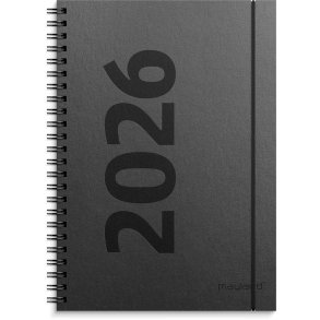 A5 ugekalender hjformat matsort genbrugskarton 2026