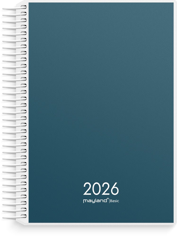 Basic dagkalender PP-plast 2026