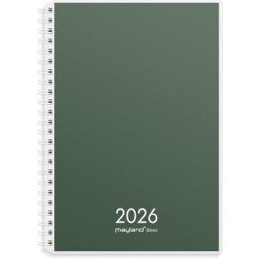 Basic ugekalender A5 PP-plast 2026