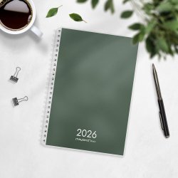 Basic ugekalender A5 PP-plast 2026