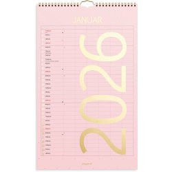 Familiekalender Color stor 2026
