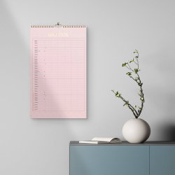 Familiekalender Color stor 2026