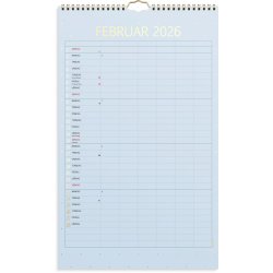 Familiekalender Color stor 2026
