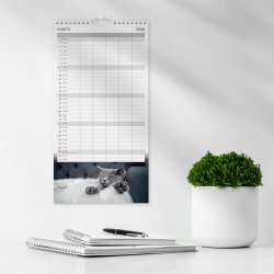 Familiekalender Katte 2026