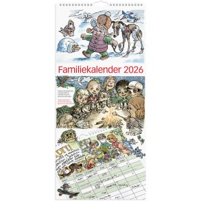 Familiekalender Otto Dickmeiss & Lilja Scherfig 2026