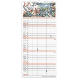 Familiekalender Otto Dickmeiss &amp; Lilja Scherfig 2027