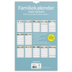 Familiekalender Otto Dickmeiss &amp; Lilja Scherfig 4 kol. 2026