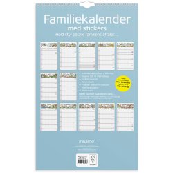 Familiekalender Otto Dickmeiss &amp; Lilja Scherfig 4 kol. 2027