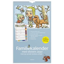 Familiekalender Otto Dickmeiss &amp; Lilja Scherfig 4 kol. 2027