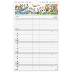 Familiekalender Otto Dickmeiss &amp; Lilja Scherfig 5 kol. 2027