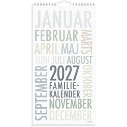 Familiekalender Trend Art 2027