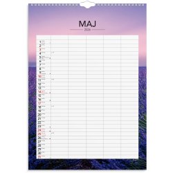 Familiekalender rstider A3 2026