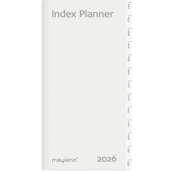 Index Planner mnedskalender REFILL 2026