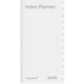 Index Planner mnedskalender REFILL 2026