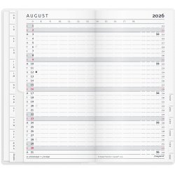 Index Planner mnedskalender m/illu. 2026