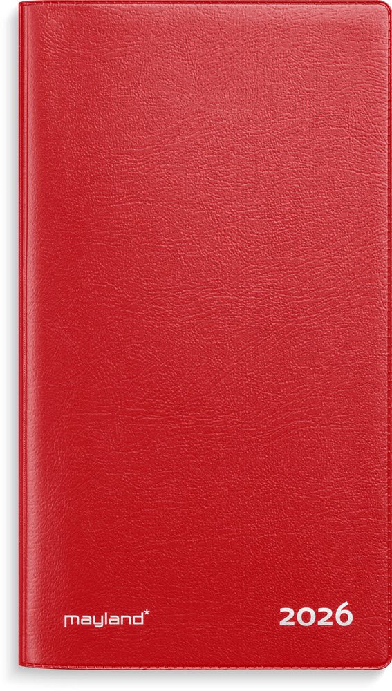 Index Planner mnedskalender rd vinyl 2026