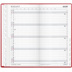 Index Planner mnedskalender rd vinyl 2026