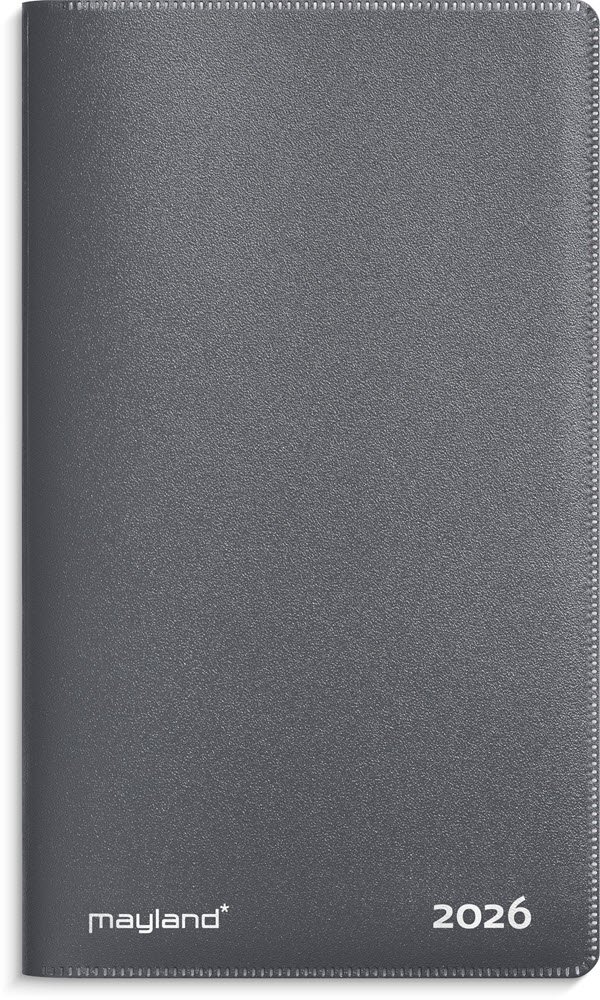 Index Planner mini mrkegr PP-plast 2026