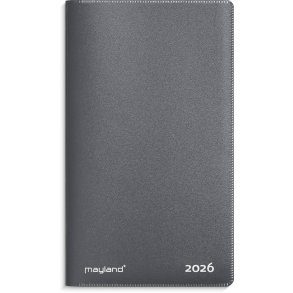Index Planner mini mrkegr PP-plast 2026