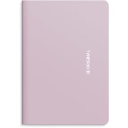 Kladdehfte A5 linieret Rosa Be Cool