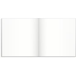 Konfirmationsbog Blank 18,5x18,5cm Gr 