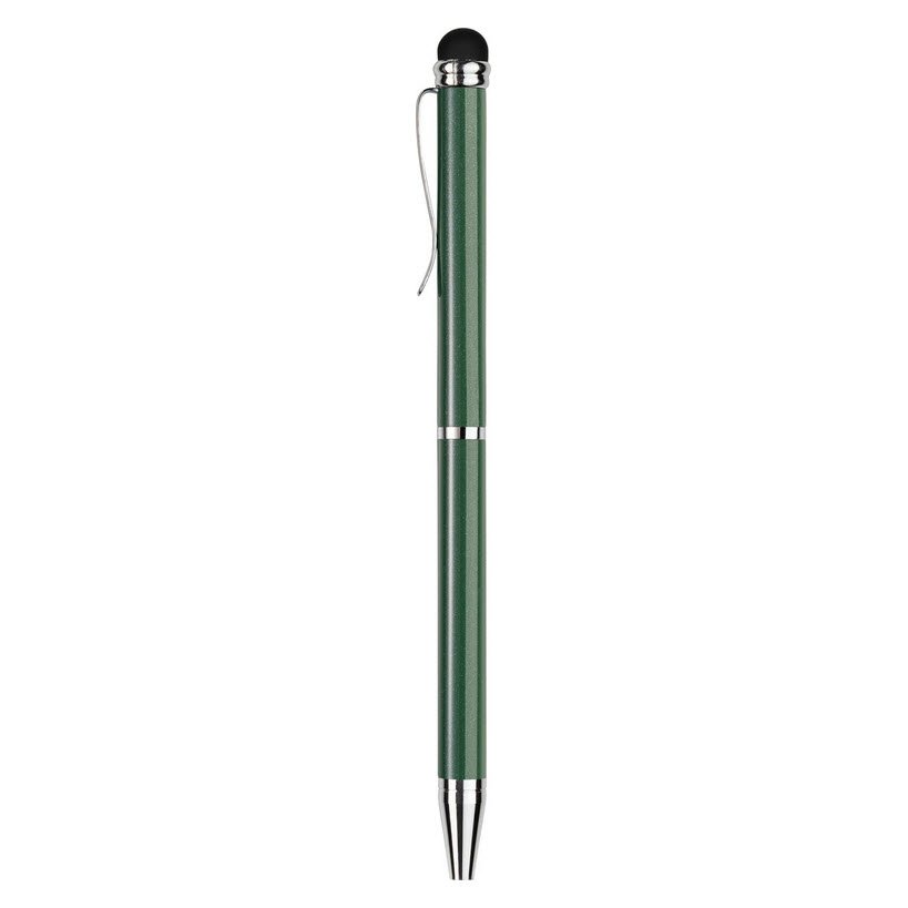 Kuglepen mini touch Metallic Grn