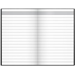 Lommekalender uge sort kunstskind indbundet 2026