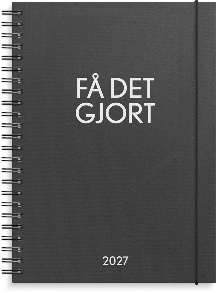 Mayland 2027 A5 Ugekalender F� det gjort 