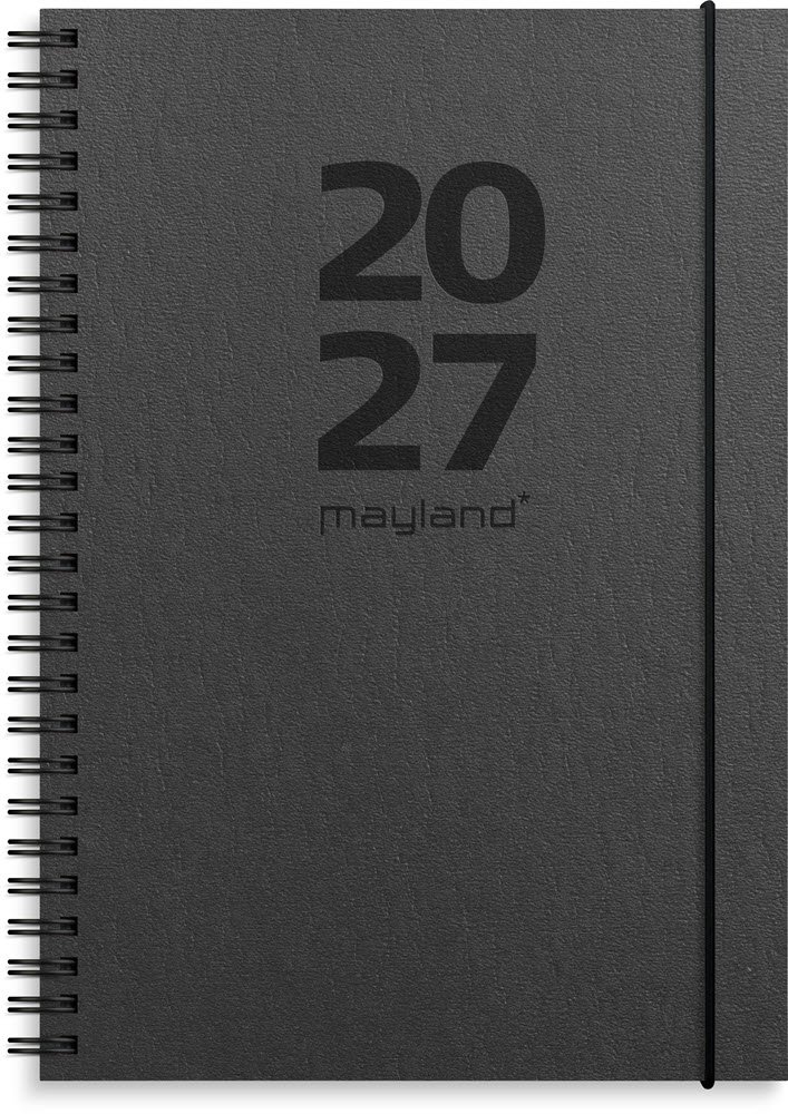 Mayland 2027 A5 Ugekalender Tv�rformat plast